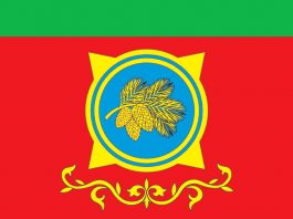 Флаг Таштыпского района Хакасии