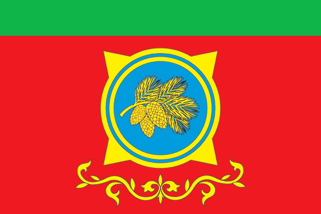 Флаг Таштыпского района Хакасии