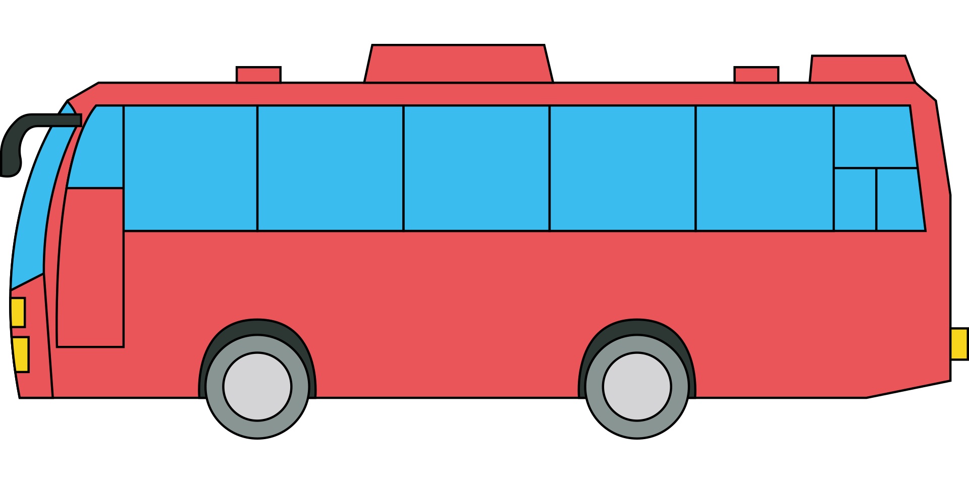 Автобус, транспорт