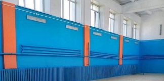 Спортзал в Усть-Бюре