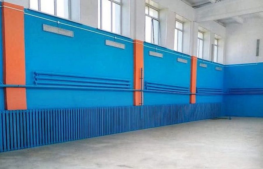 Спортзал в Усть-Бюре