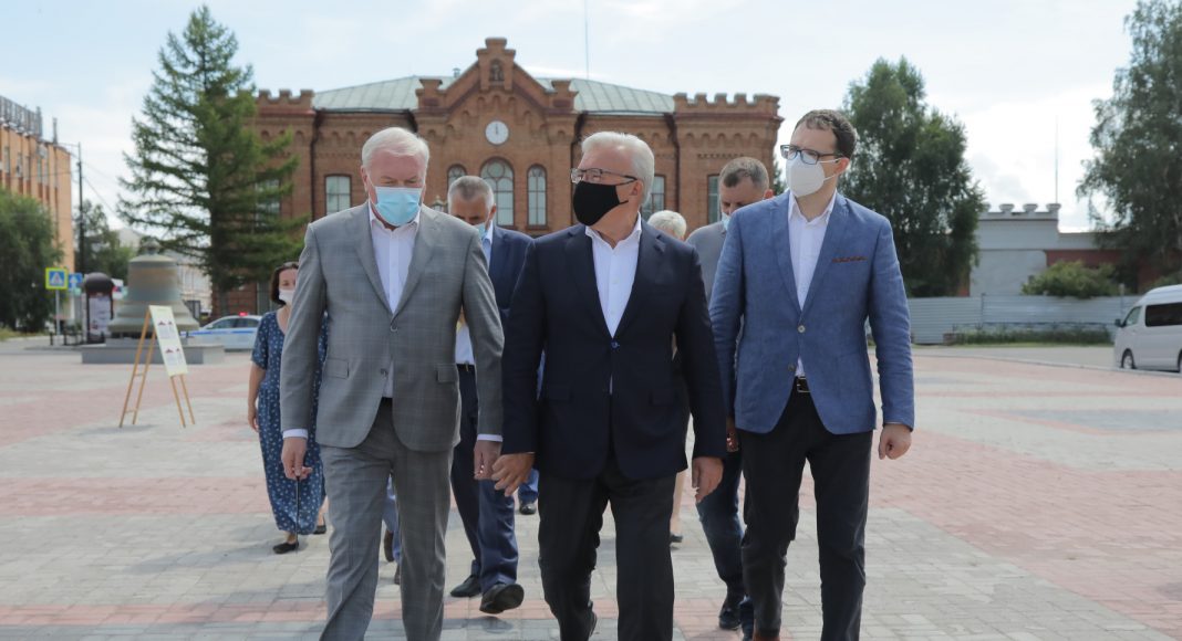 Александр Усс в Минусинске