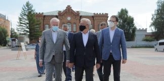 Александр Усс в Минусинске