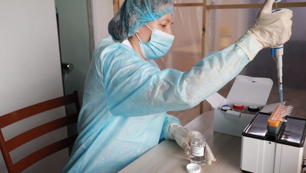 Кадр съемки ЦВО