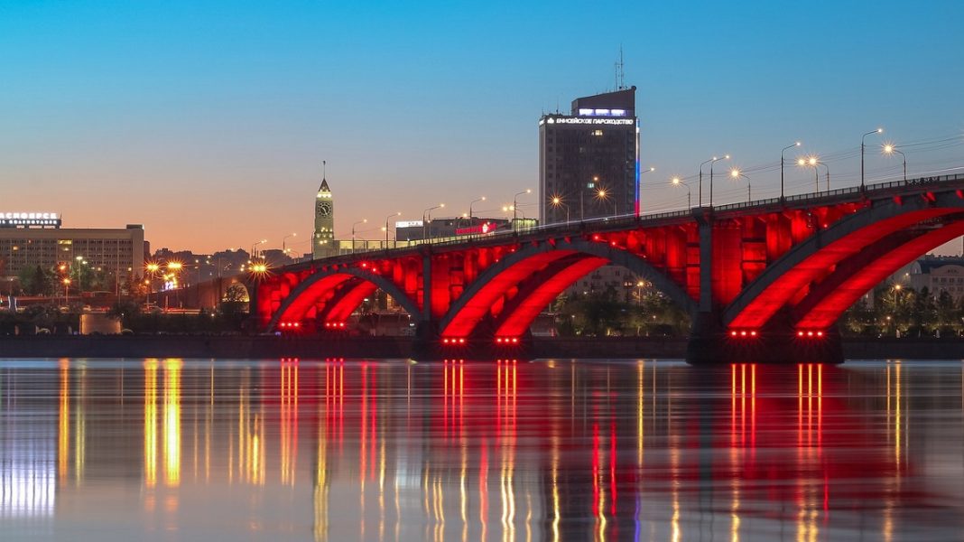 Красноярск. Енисей