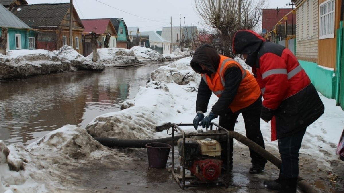 Вода паводок