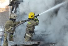 Пожар, пожарные