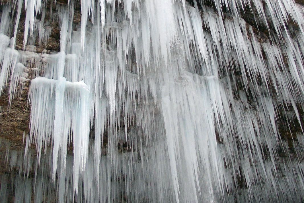 Сосульки, наледь