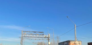 Пункт контроля на трассе Абакан-Саяногорск