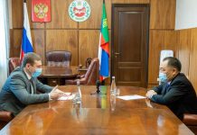 Валентин Коновалов и Шолбан Кара-оол