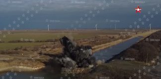 Кадр съемки телеканала Звезда