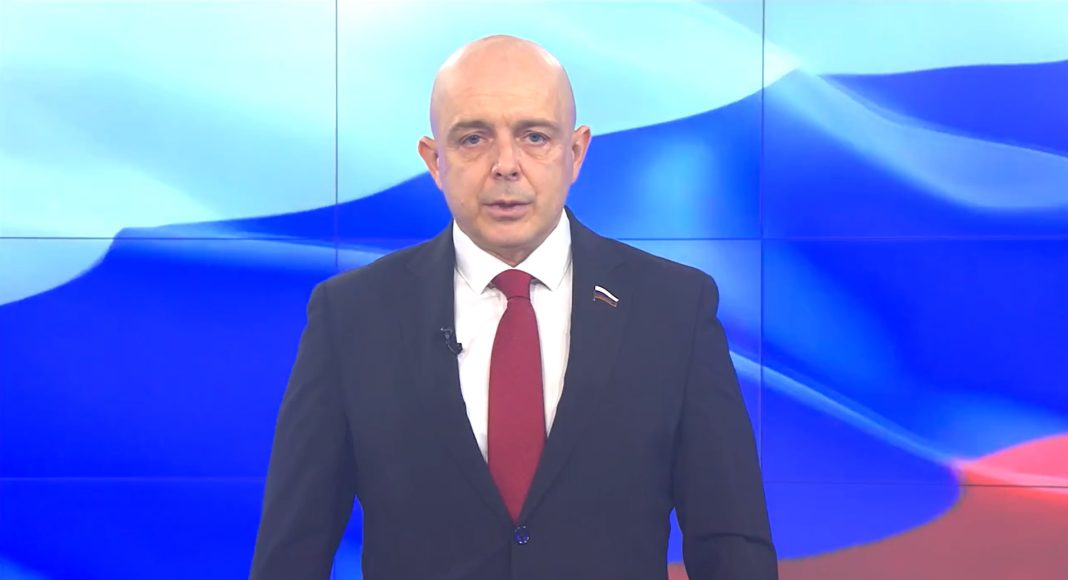 Сергей Сокол. Кадр видеообращения