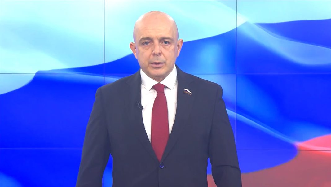 Сергей Сокол. Кадр видеообращения