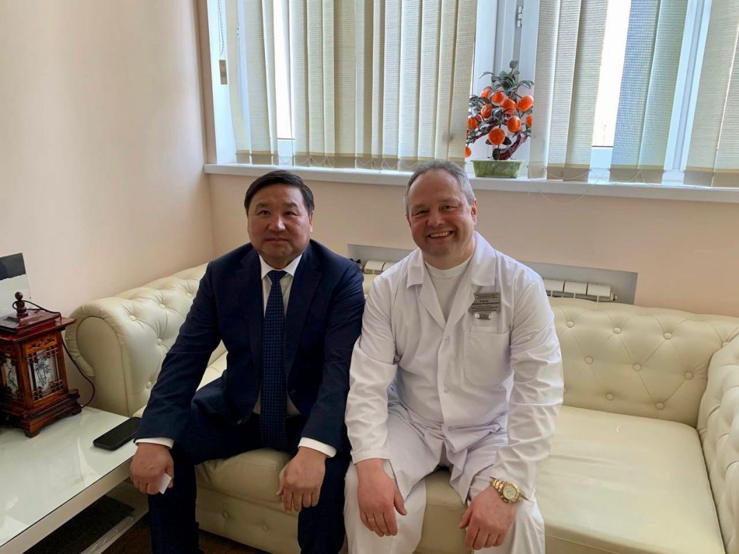 Фото со страницы главы Тувы Фото со страницы главы Тувы