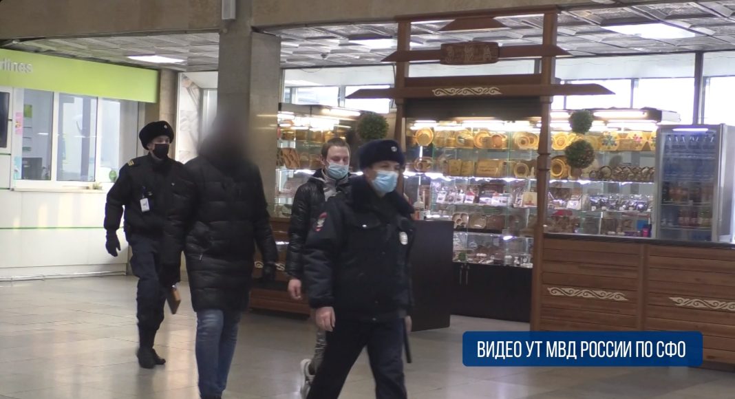 Кадр видеосъемки УТ МВД РФ по СФО