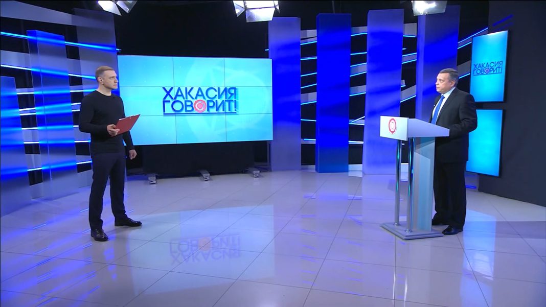 Александр Мяхар в программе «Хакасия говорит»