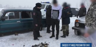 Кадр оперативной съемки УТ МВД