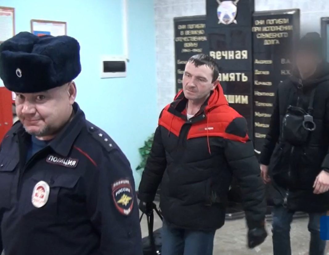 Кадр съемки УТ МВД по СФО