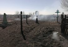 Поджог кладбища, Райково