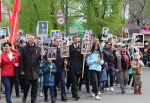 Бессмертный полк в Абакане