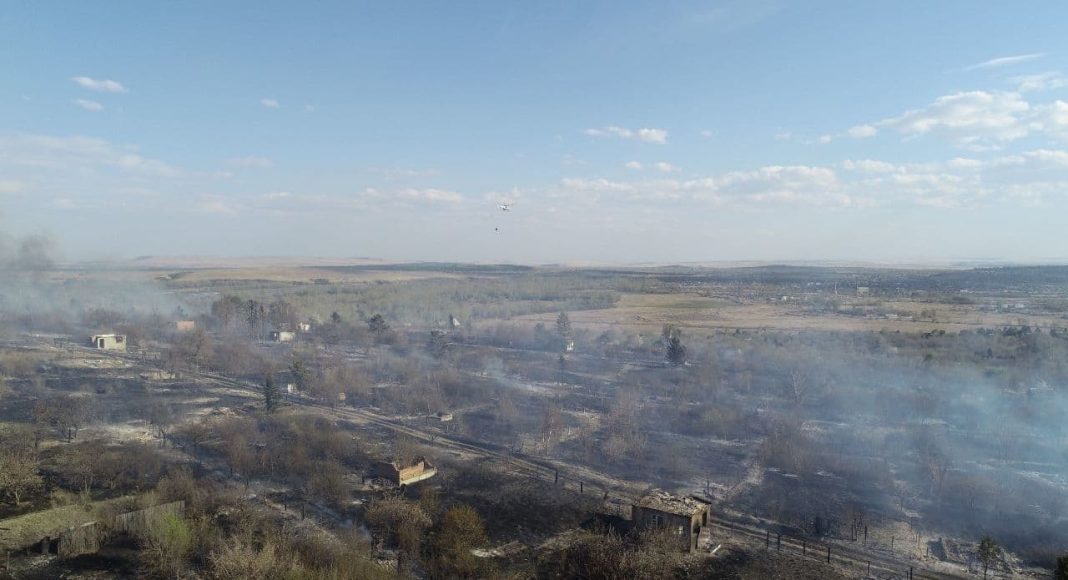 Фото МЧС Пожар на Самохвале