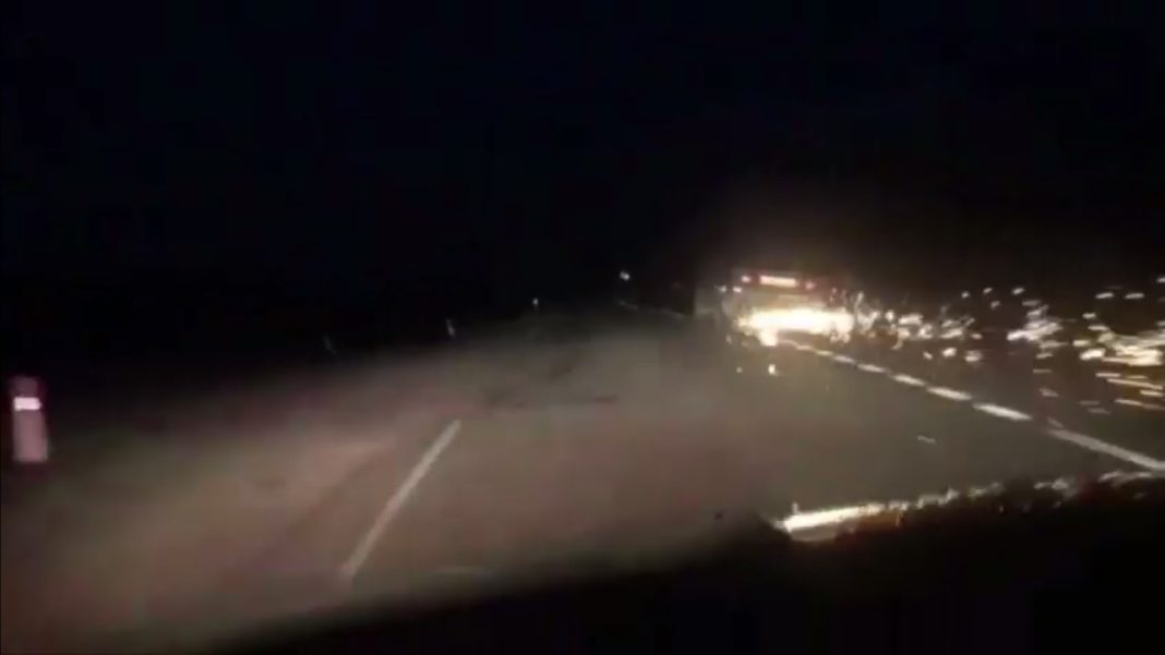 Кадр съемки ГИБДД