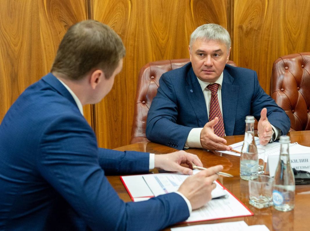 Встреча Акилина и Коновалова