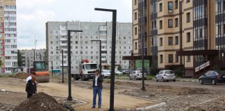 Алексей Лемин проверяет благоустройство Абакана