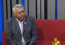 Игорь Пономаренко. Кадр съемки «Абакан 24»