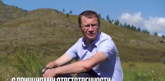 Евгений Челтыгмашев. Кадр из выборного ролика 2021 года