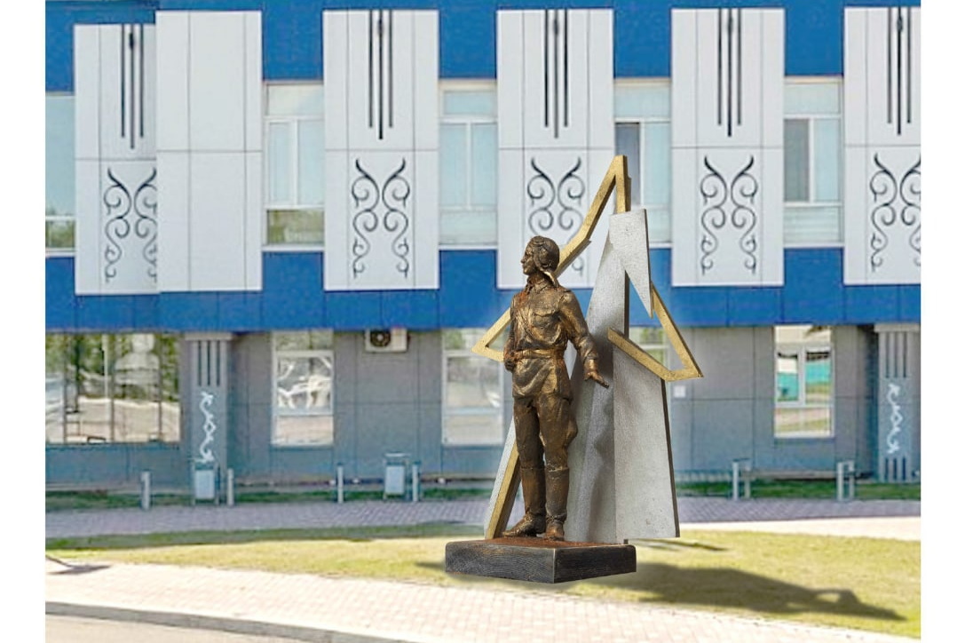 Эскиз памятника Василию Тихонову