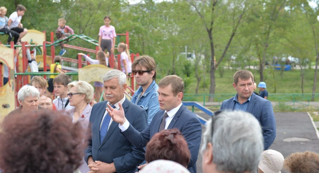 Фото со страницы Валентин Коновалов обещает Пригорску водопровод