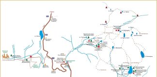 Разрешенные туристические стоянки в парке «Ергаки»