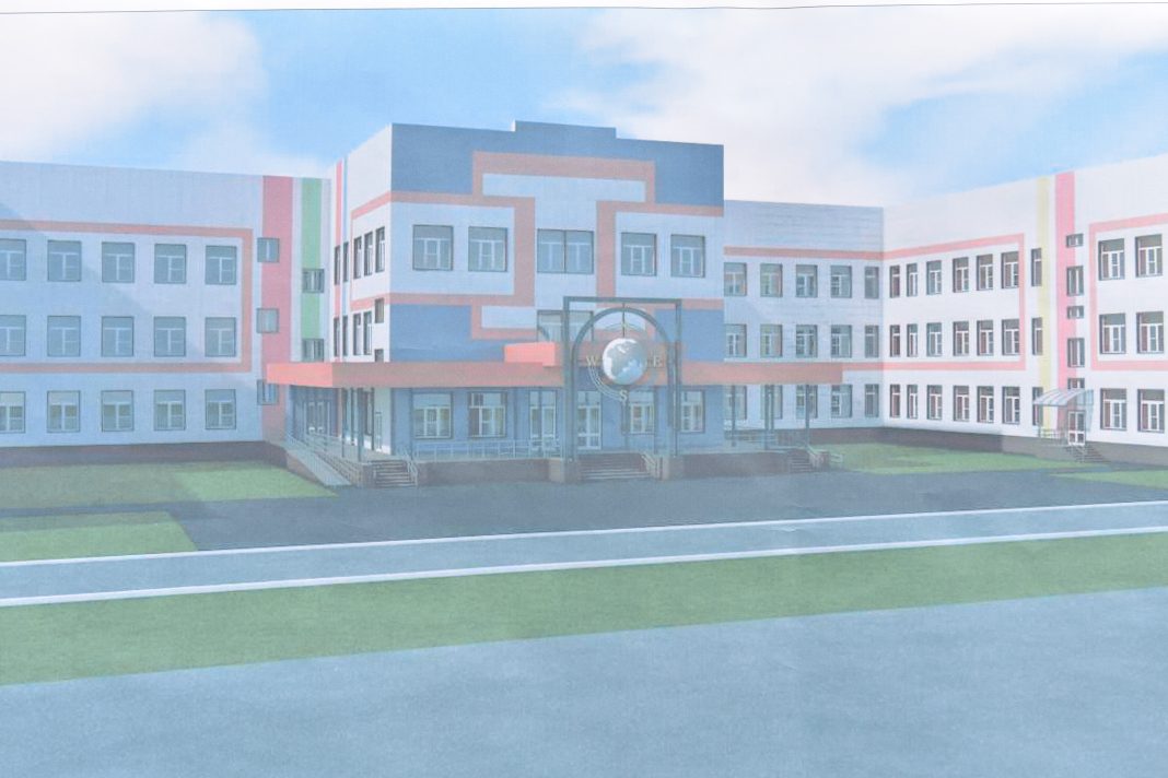 Проект школы. Изображение предоставлено пресс-службой главы РХ