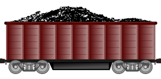 Отгрузка угля. Картинка из фотобанка