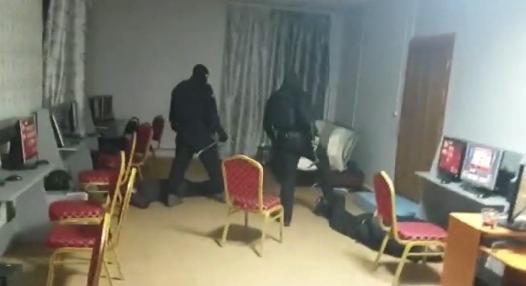 Кадр съемки МВД