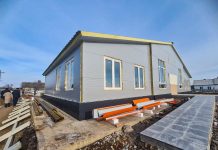 Стройка Дома культуры в с.Имек. Фото pulse19.ru