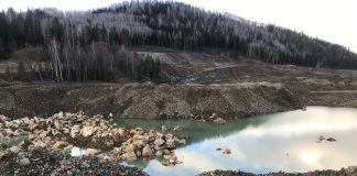 Район золотодобычи АС Хакасия. Фото Экопалаты РХ