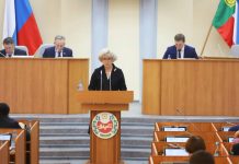 Светлана Могилина в Верховном Совете