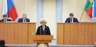 Светлана Могилина в Верховном Совете