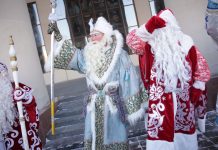 Фото с конкурса Лучшие Деды Морозы Сибири