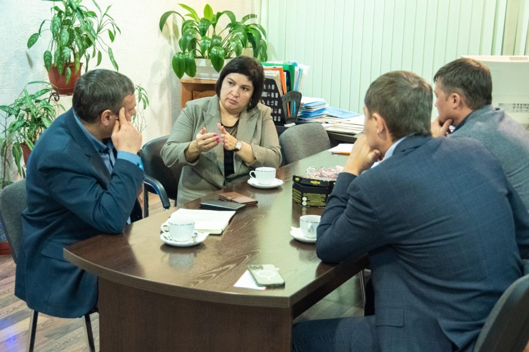 Разговор в «Единой России». Фото пресс-службы партии