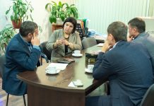 Разговор в «Единой России». Фото пресс-службы партии