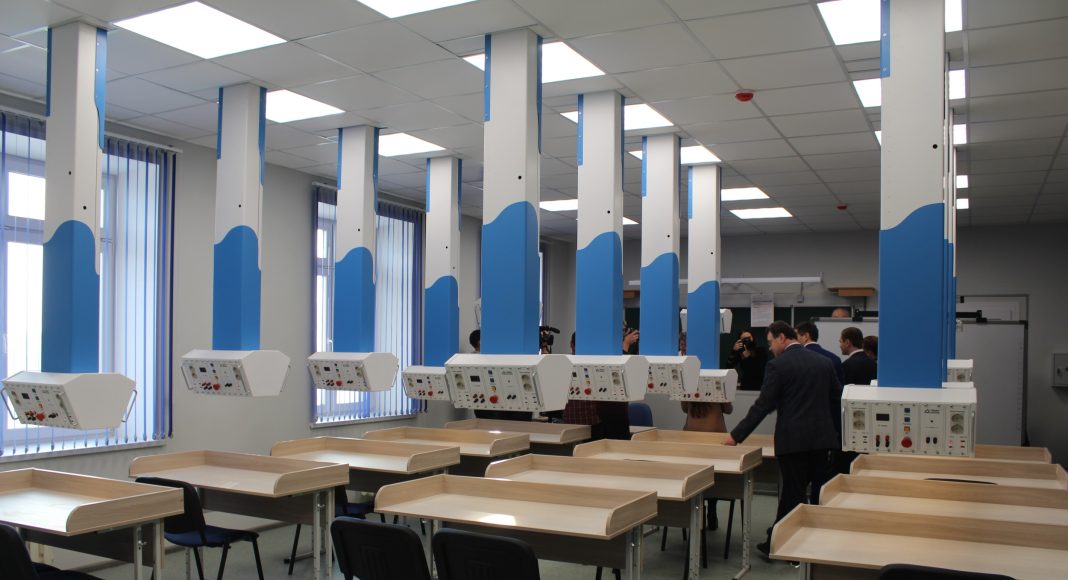 Новая школа в Абакане. Фото Администрации города