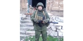 Сергей Сокол в зоне СВО