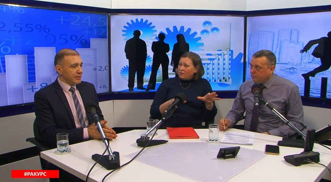 Денис Дворников, Татьяна Ковалева, Александр Мяхар. Программа «Ракурс»