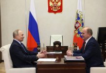 Путин и Зюганов. Фото пресс-службы Кремля