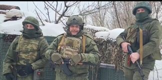 Кадр из видеообращения Сергея Сокола