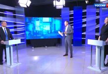 Александр Мяхар и Татьяна Ковалева в программе «Аргументы»