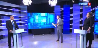 Александр Мяхар и Татьяна Ковалева в программе «Аргументы»